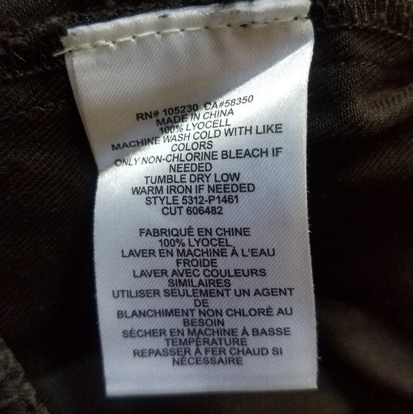 Joie | Black Saphine Cuffed Pull-On Pants Size XS - Picture 8 of 8